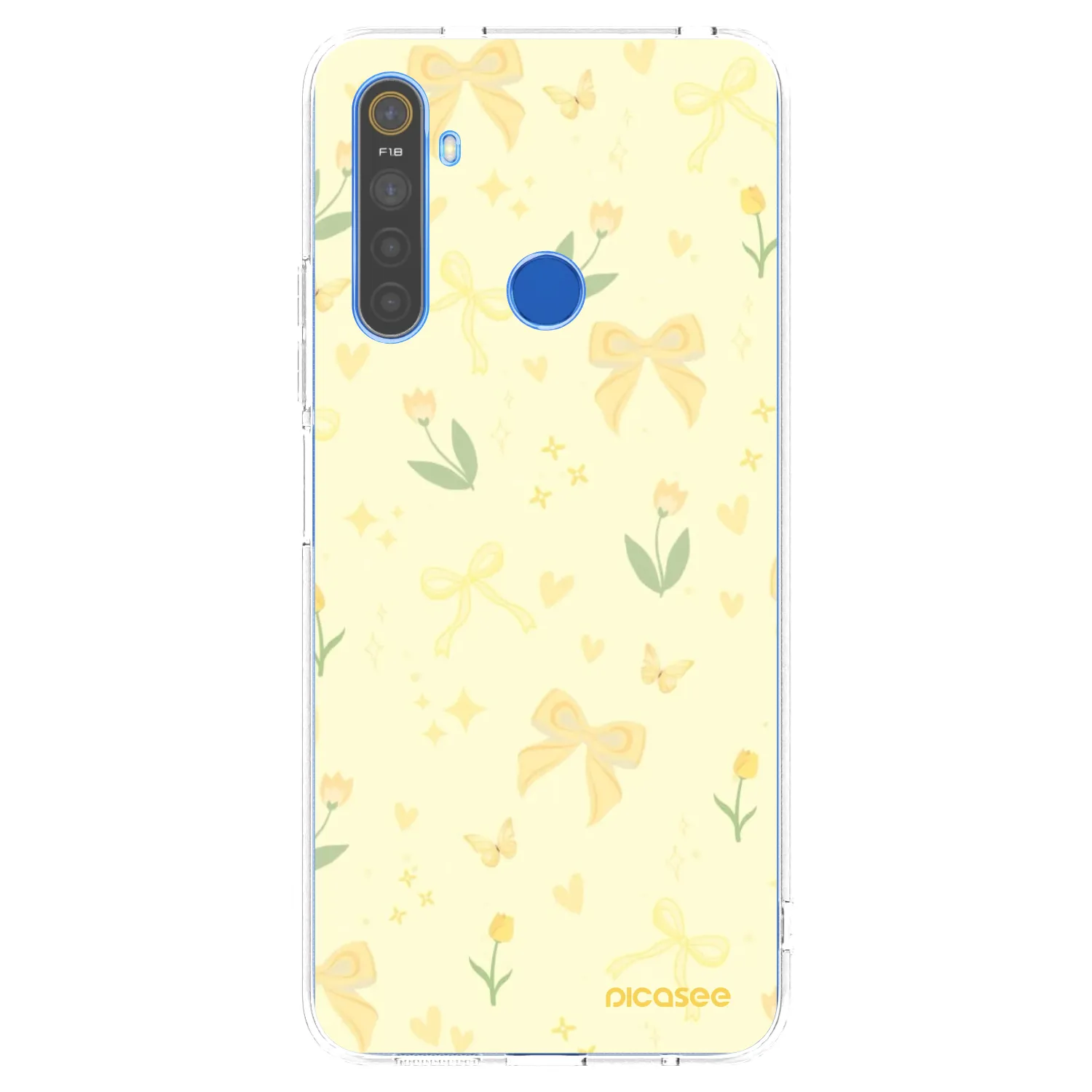 Picasee Realme 5 Hülle - Transparentes Silikon - Honey Blossom