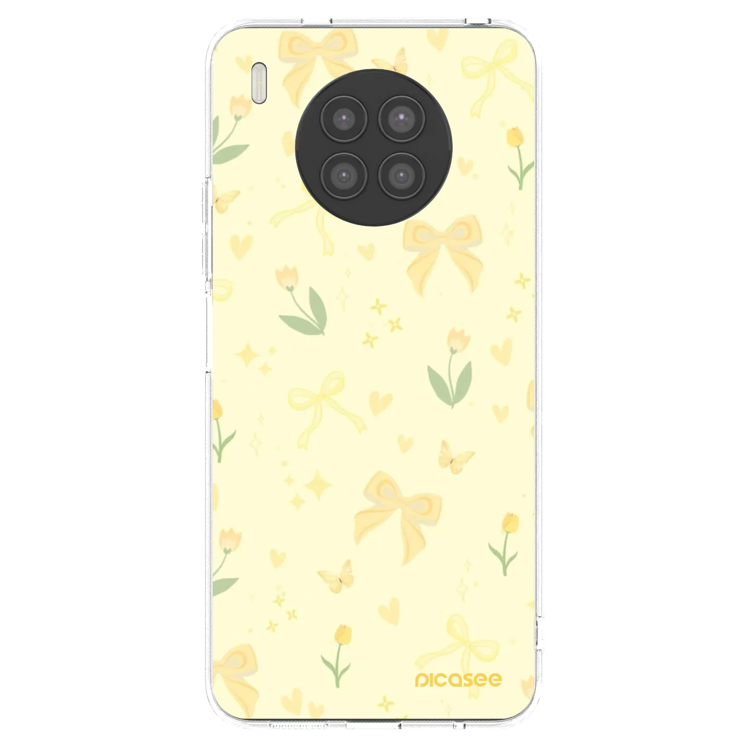 Picasee Huawei Nova 8i Hülle - Transparentes Silikon - Honey Blossom