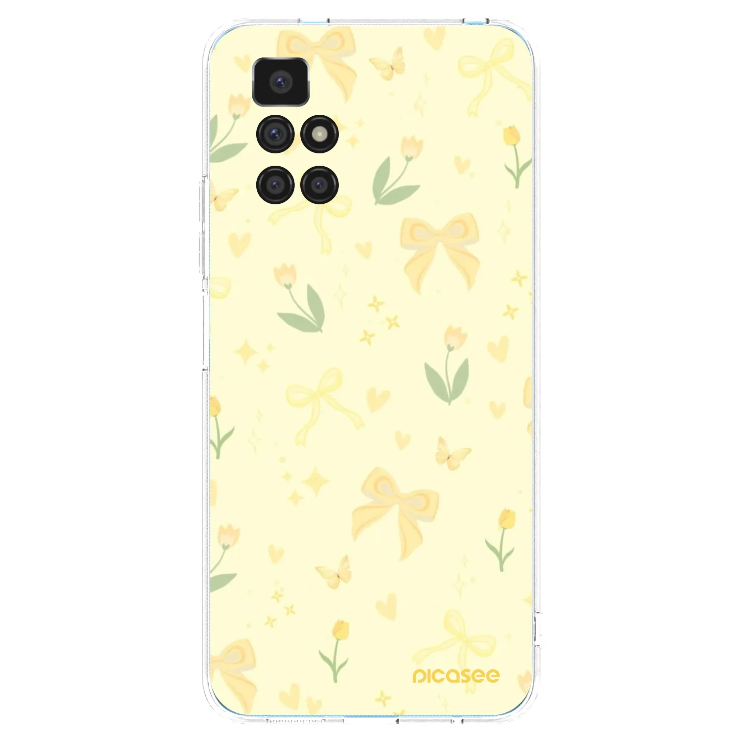 Picasee Xiaomi Redmi 10 (2022) Hülle - Transparentes Silikon - Honey Blossom