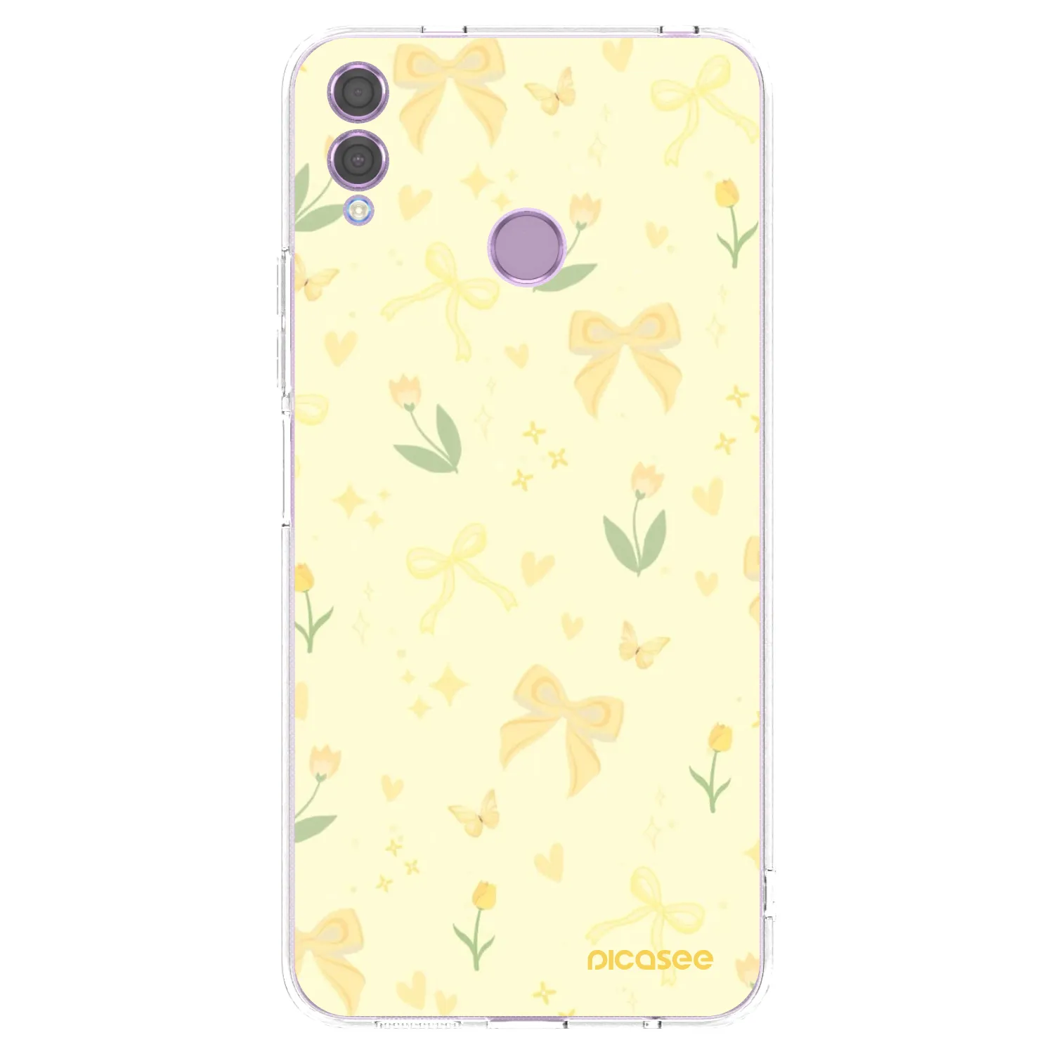 Picasee Honor 8X Hülle - Transparentes Silikon - Honey Blossom