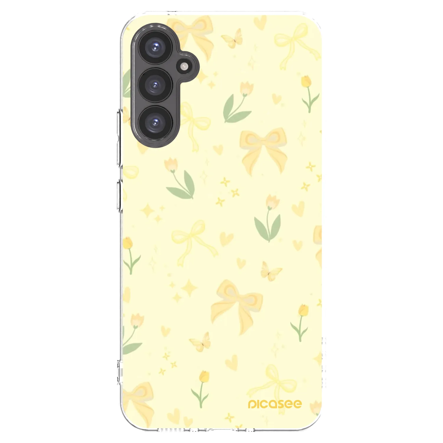 Picasee Samsung Galaxy A34 5G A346B Hülle - Transparentes Silikon - Honey Blossom