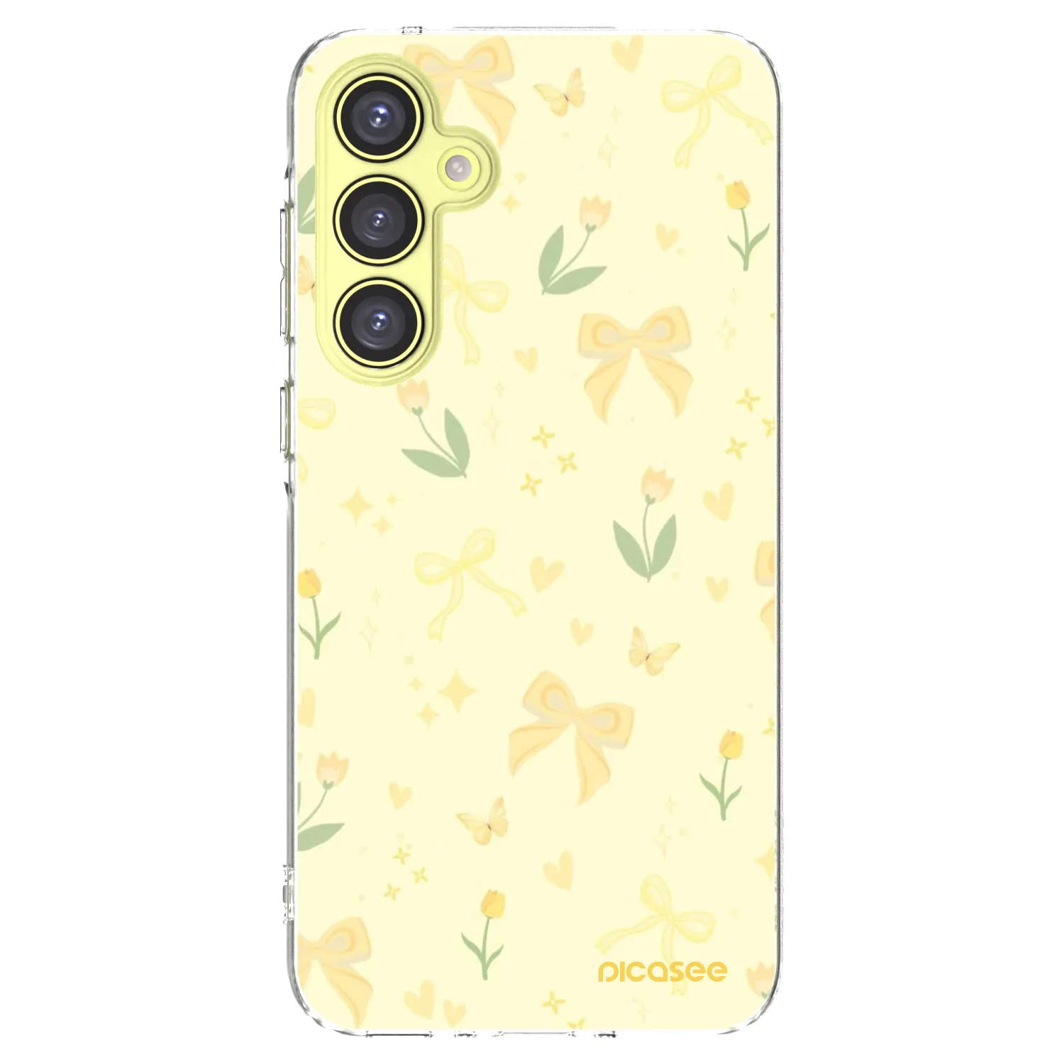 Picasee Samsung Galaxy A35 5G A356B Hülle - Transparentes Silikon - Honey Blossom