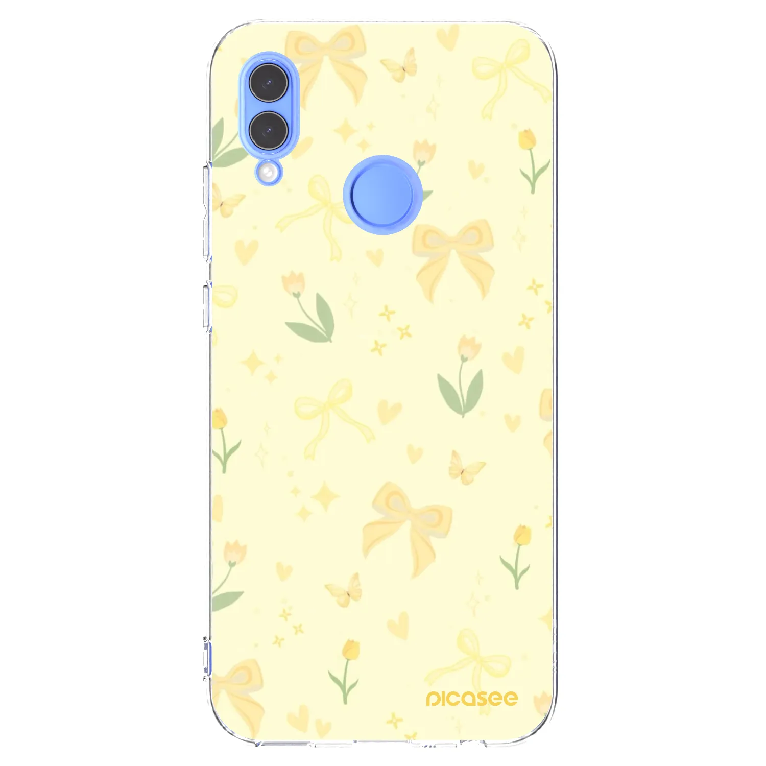 Picasee Huawei P Smart 2019 Hülle - Transparentes Silikon - Honey Blossom