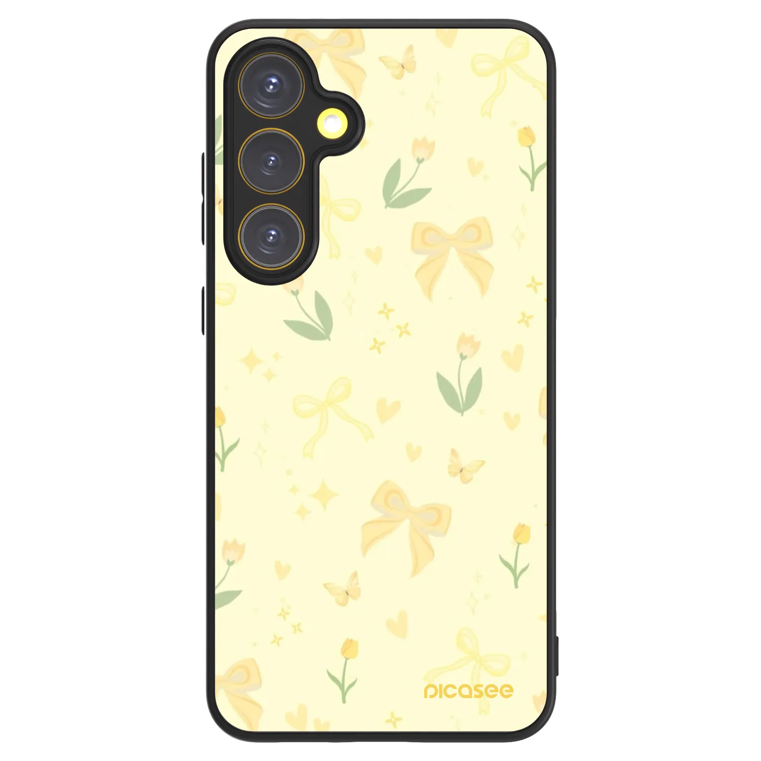 Picasee ULTIMATE CASE PowerShare für Samsung Galaxy S24 FE S721B - Honey Blossom