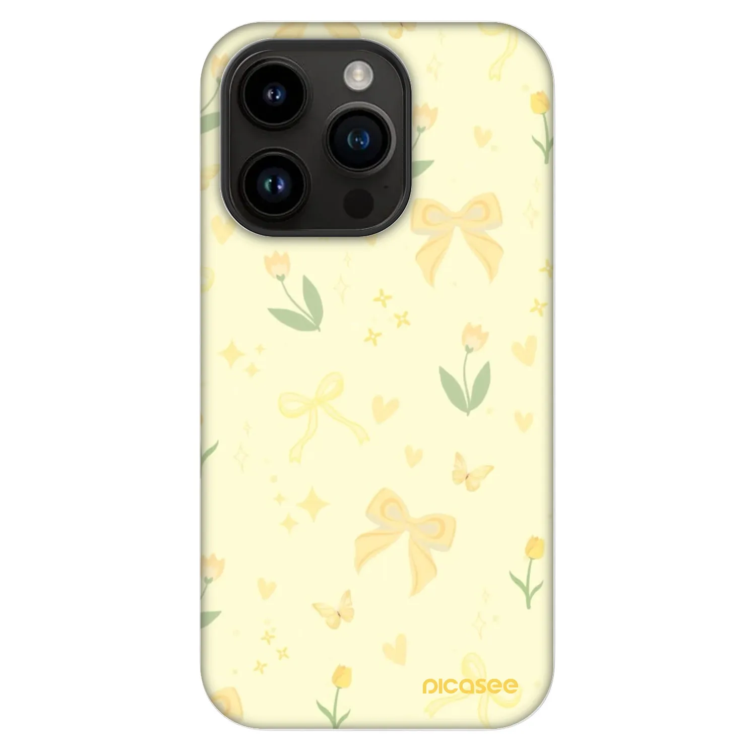 Picasee Fashion Case MagSafe für Apple iPhone 14 Pro - Honey Blossom