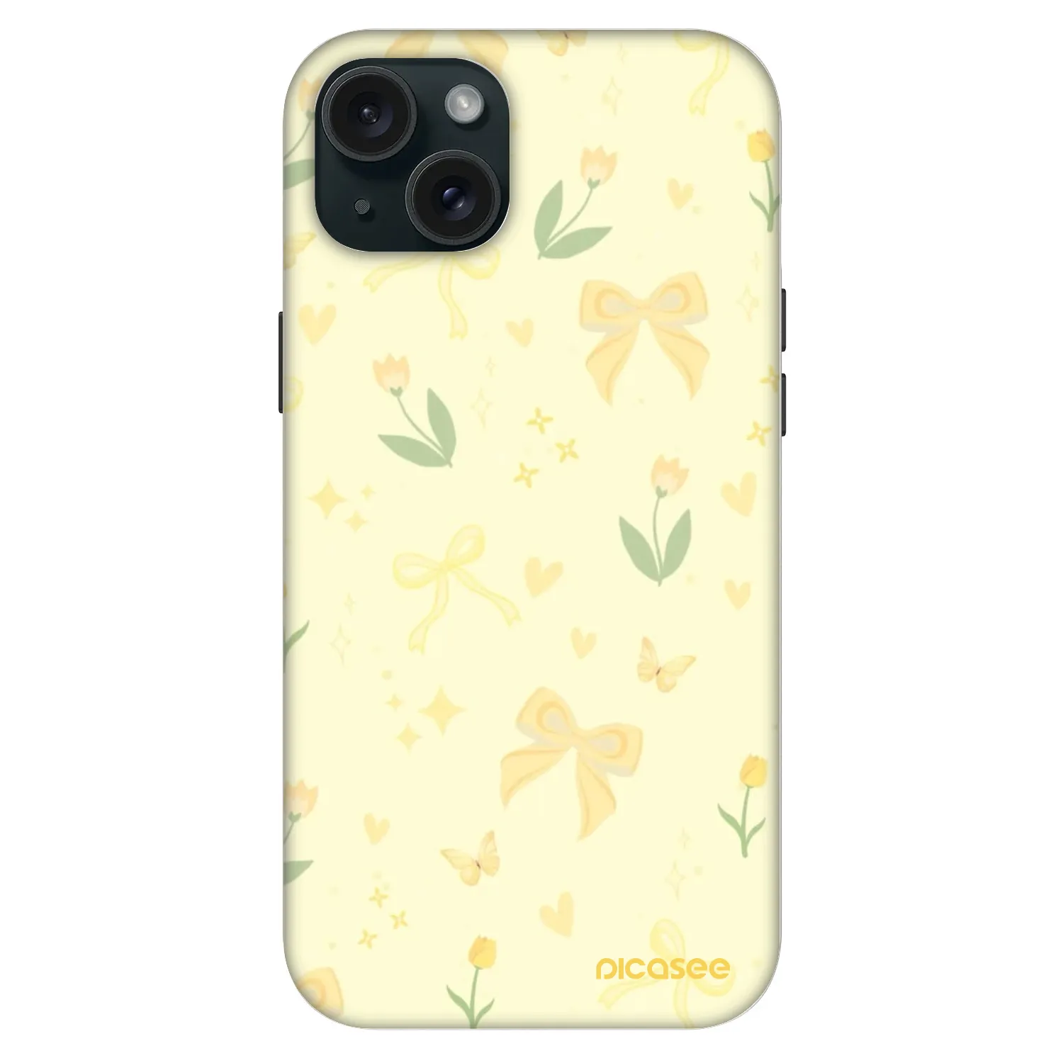 Picasee Fashion Case MagSafe für Apple iPhone 15 Plus - Honey Blossom