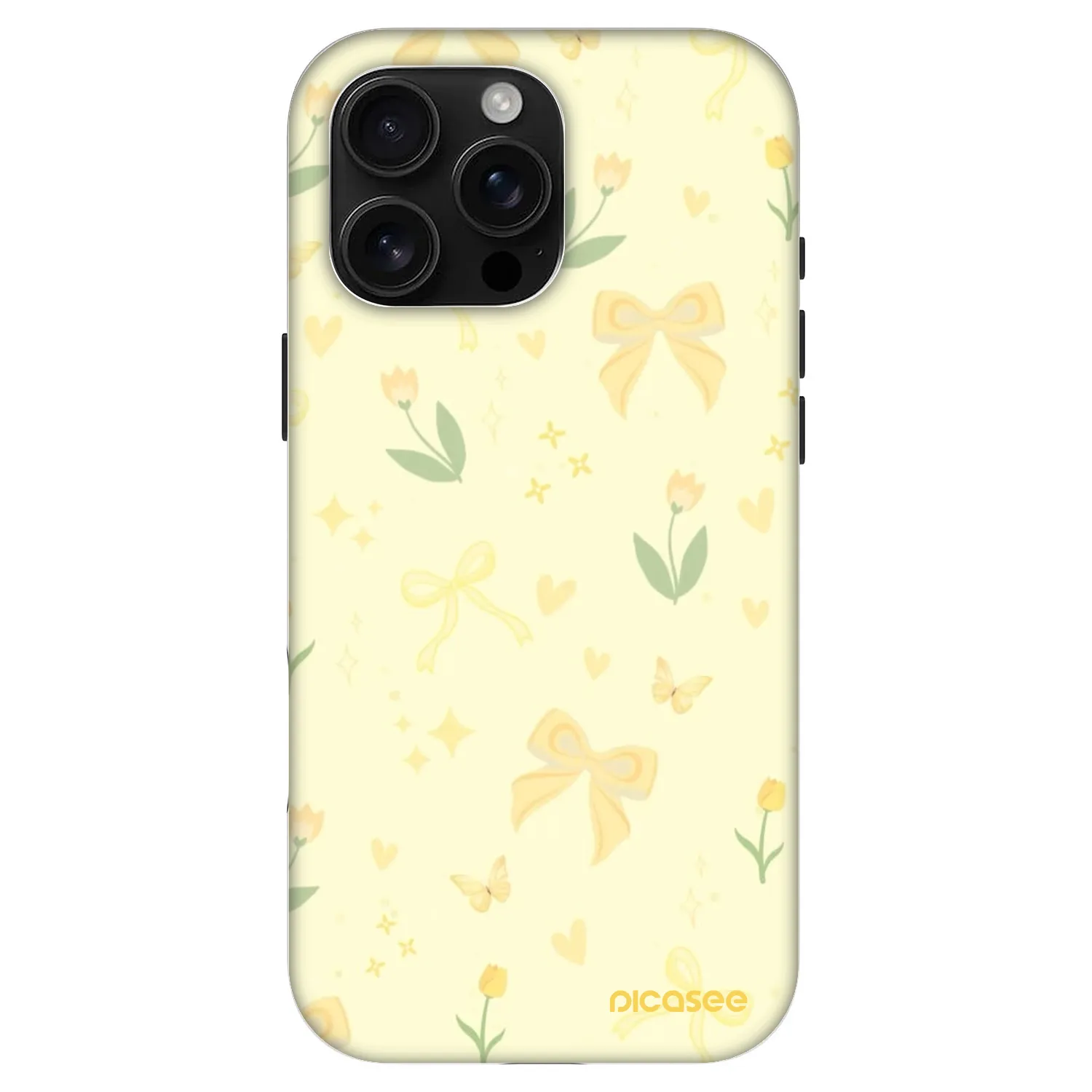 Picasee Fashion Case MagSafe für Apple iPhone 16 Pro Max - Honey Blossom