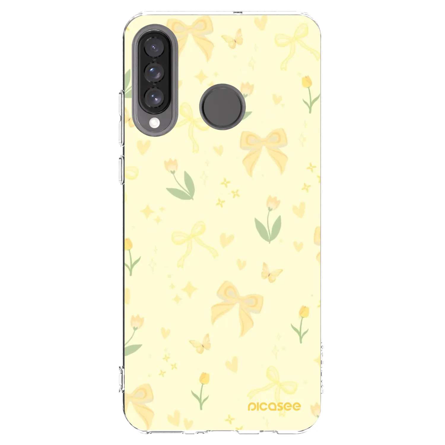 Picasee Huawei P30 Lite Hülle - Transparentes Silikon - Honey Blossom