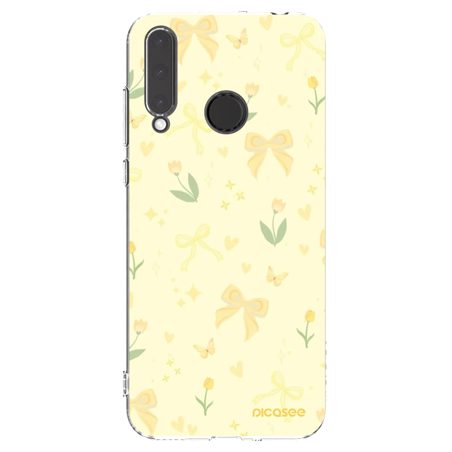 Picasee Honor 20 Lite Hülle - Transparentes Silikon - Honey Blossom