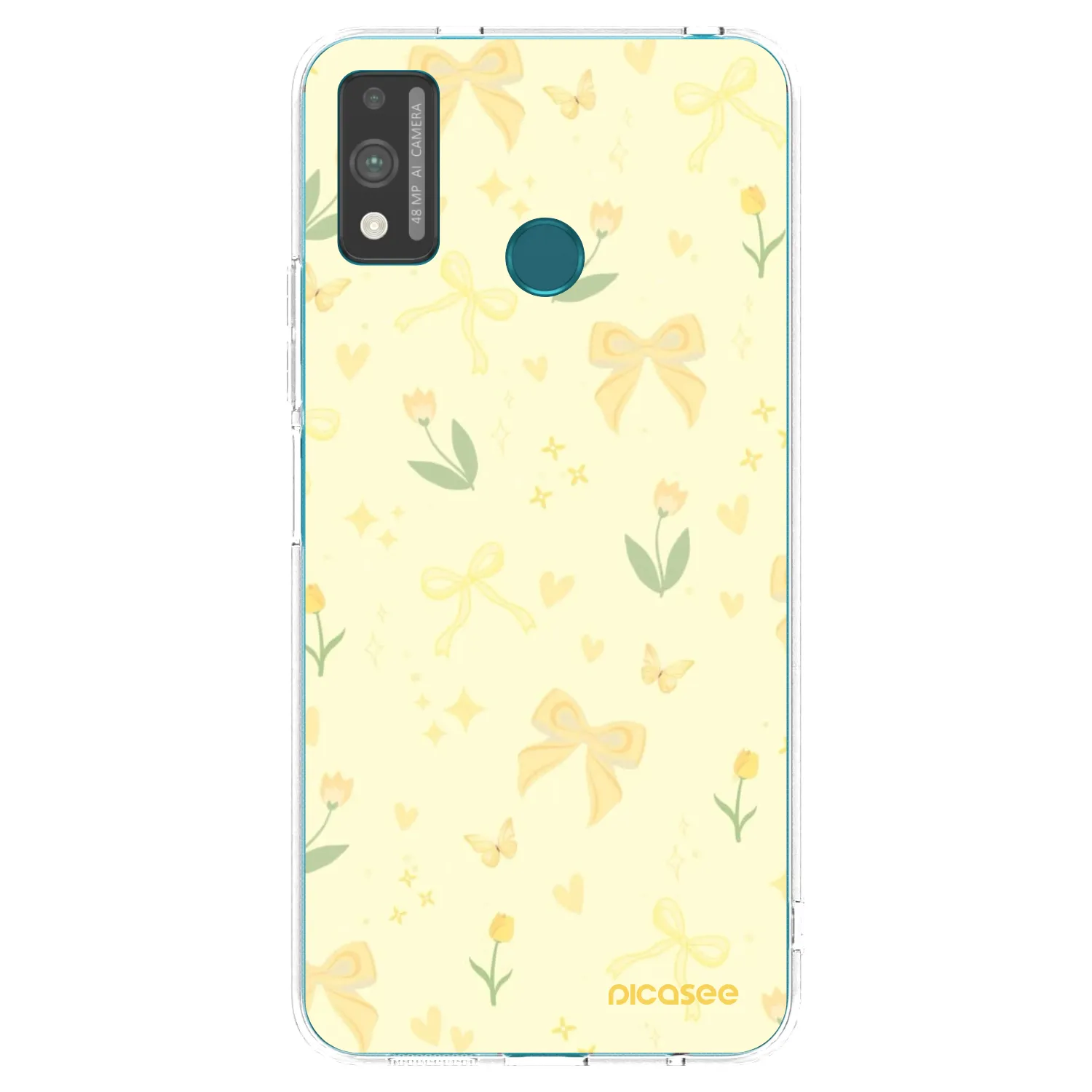 Picasee Honor 9X Lite Hülle - Transparentes Silikon - Honey Blossom