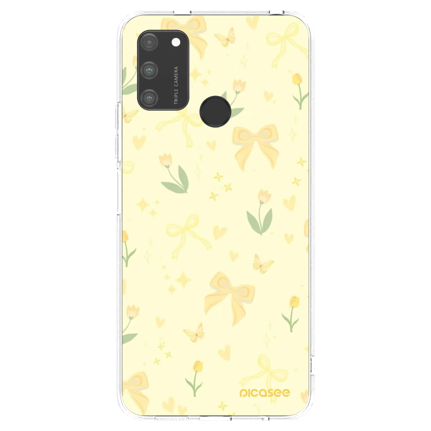 Picasee Honor 9A Hülle - Transparentes Silikon - Honey Blossom