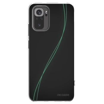 Picasee Xiaomi Redmi Note 10S Hülle - Transparentes Silikon - Be Different