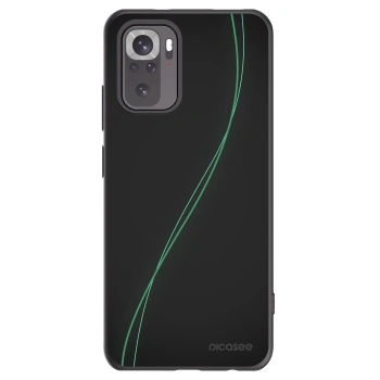 Picasee Xiaomi Redmi Note 10S Hülle - Schwarzes Silikon - Be Different