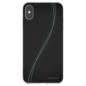 Picasee Apple iPhone XS Max Hülle - Transparentes Silikon - Be Different