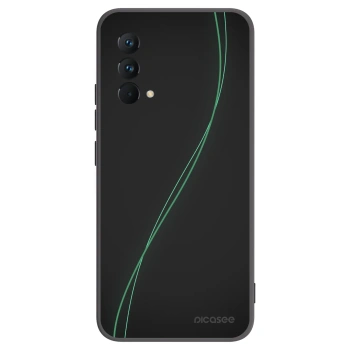 Picasee Realme GT Master Edition 5G Hülle - Schwarzes Silikon - Be Different