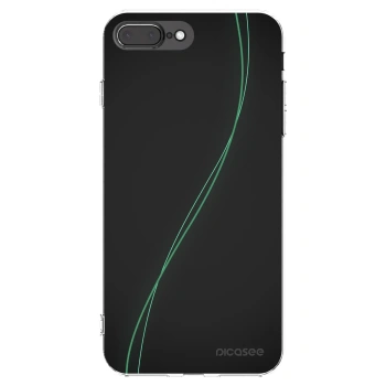Picasee Apple iPhone 8 Plus Hülle - Transparentes Silikon - Be Different
