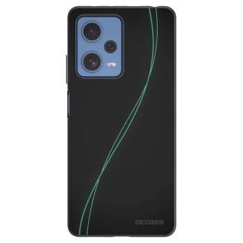 Picasee Xiaomi Redmi Note 12 Pro 5G Hülle - Schwarzes Silikon - Be Different