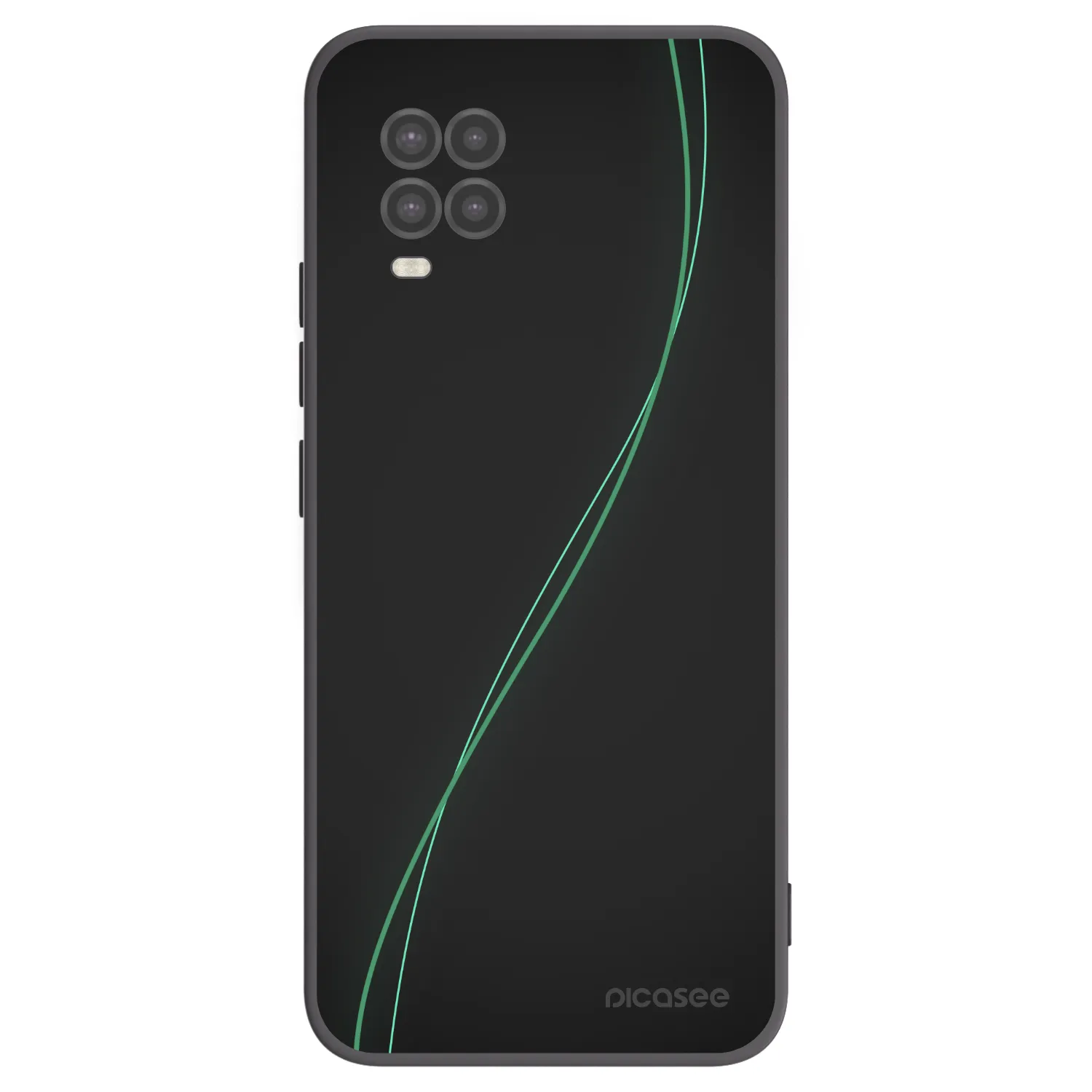 Picasee Xiaomi Mi 10 Lite Hülle - Schwarzes Silikon - Be Different