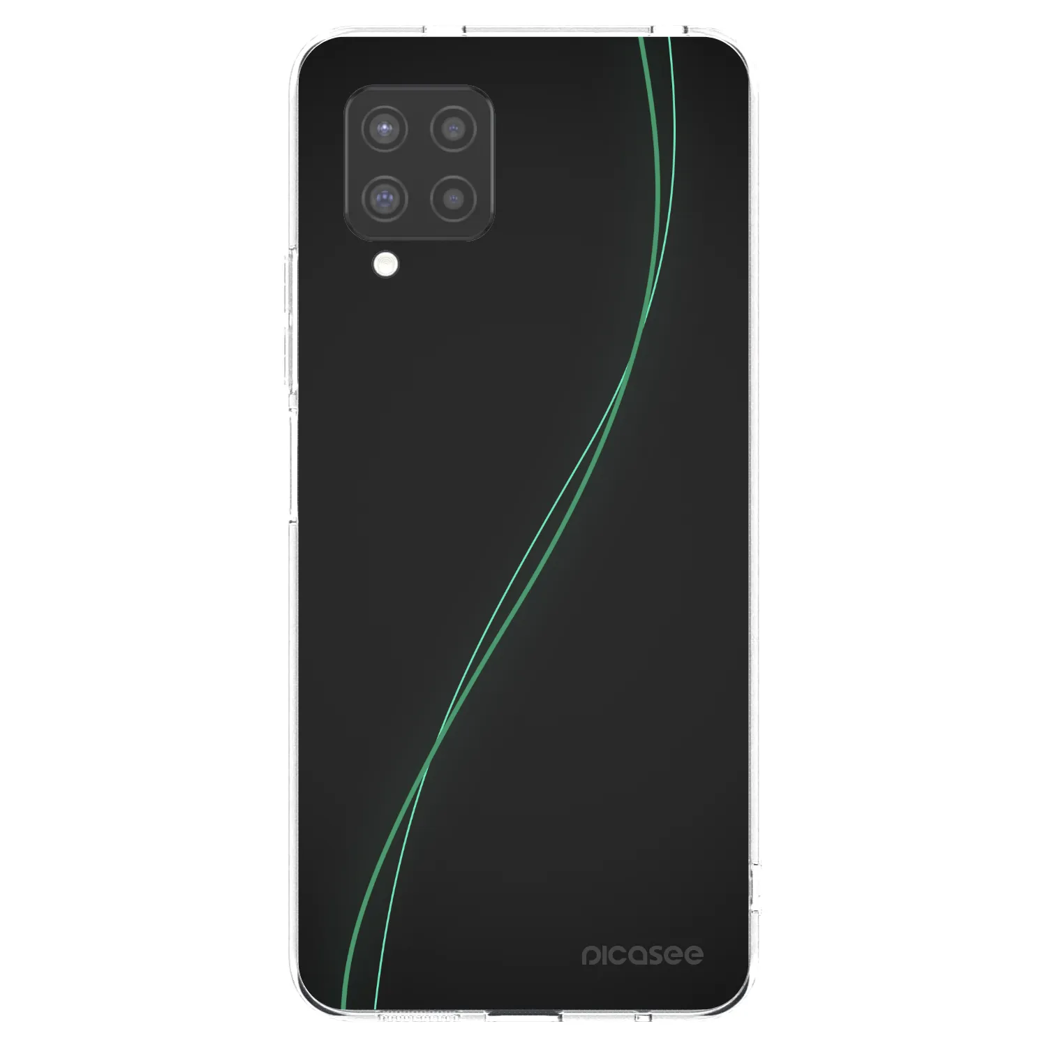 Picasee Samsung Galaxy A42 A426B Hülle - Transparentes Silikon - Be Different