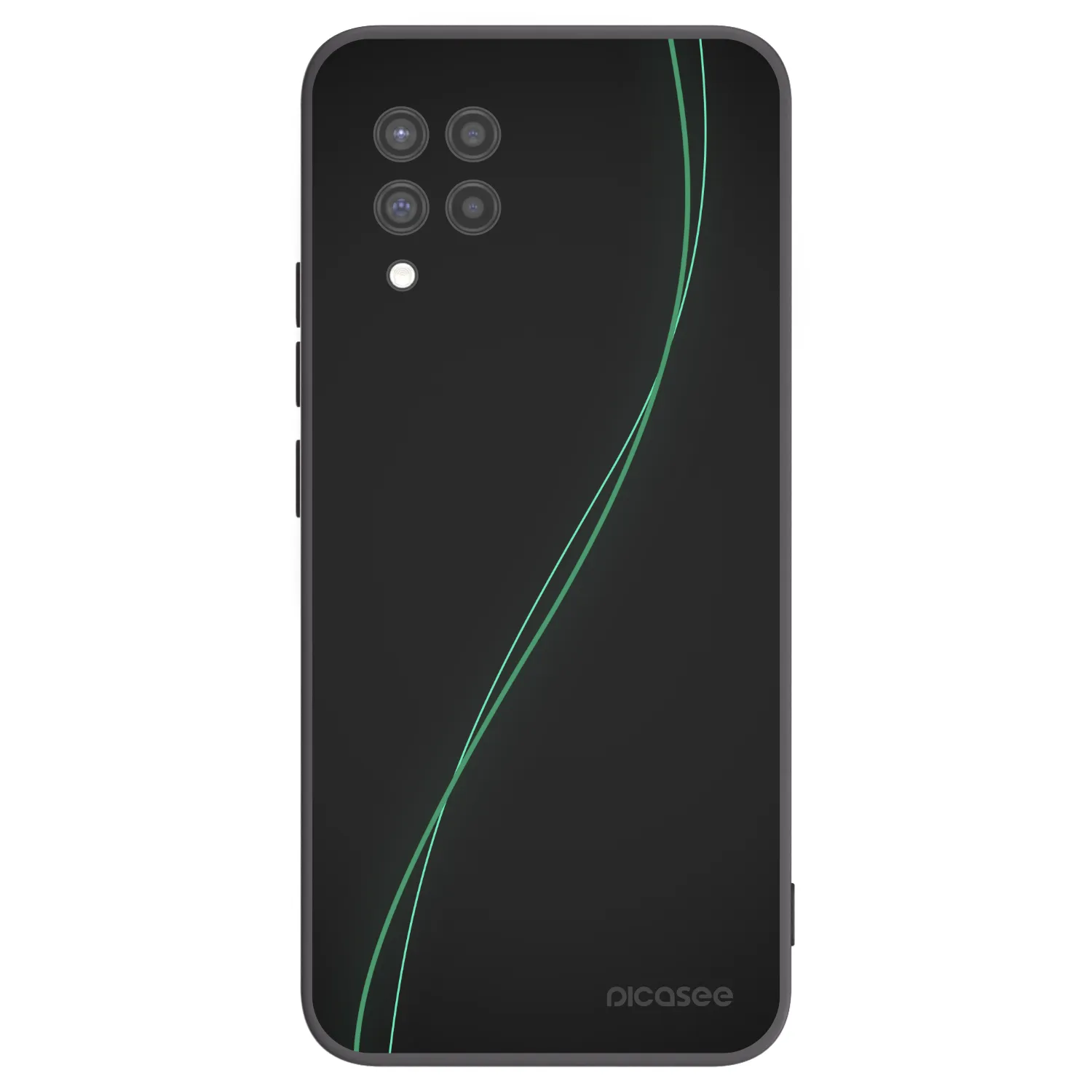 Picasee Samsung Galaxy A42 A426B Hülle - Schwarzes Silikon - Be Different