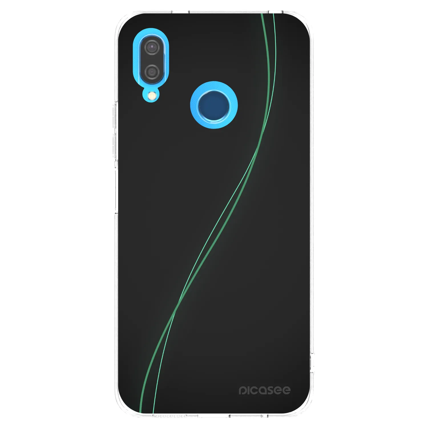 Picasee Huawei P20 Lite Hülle - Transparentes Silikon - Be Different