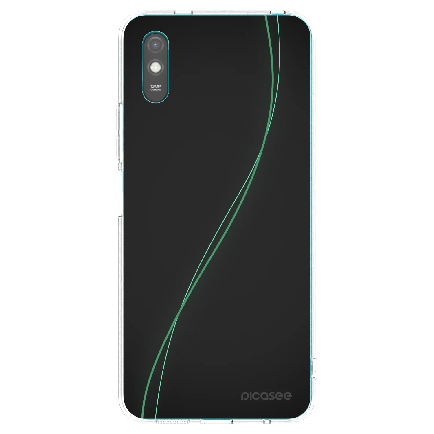 Picasee Xiaomi Redmi 9AT Hülle - Transparentes Silikon - Be Different