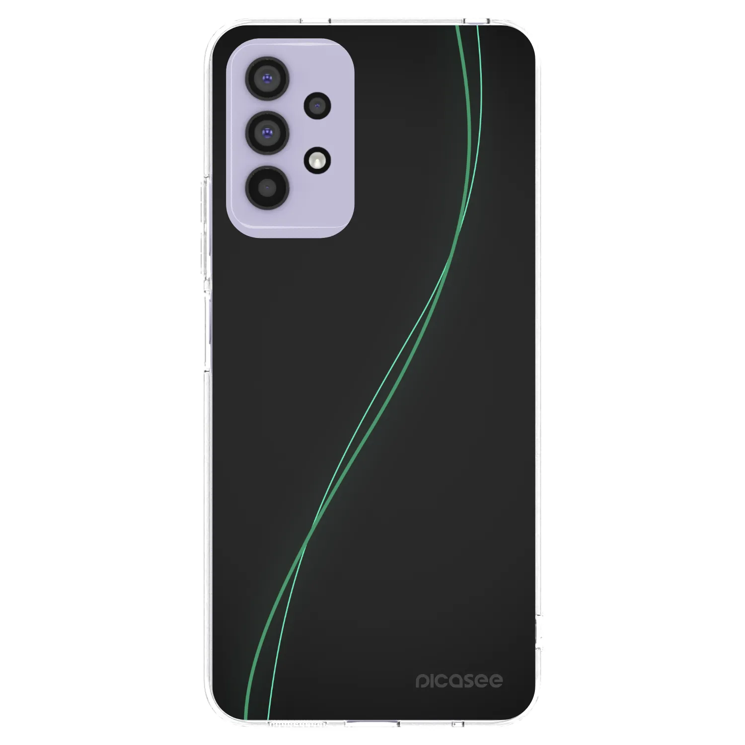 Picasee Samsung Galaxy A32 4G SM-A325F Hülle - Transparentes Silikon - Be Different