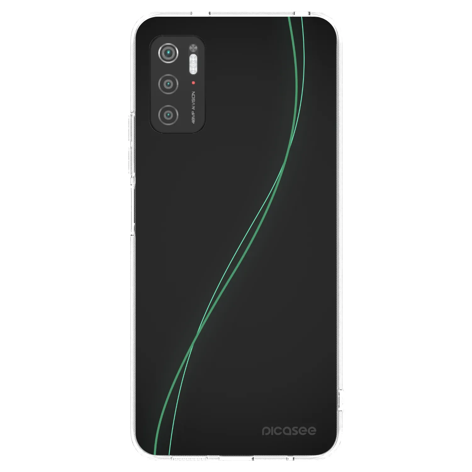 Picasee Xiaomi Poco M3 Pro 5G Hülle - Transparentes Silikon - Be Different