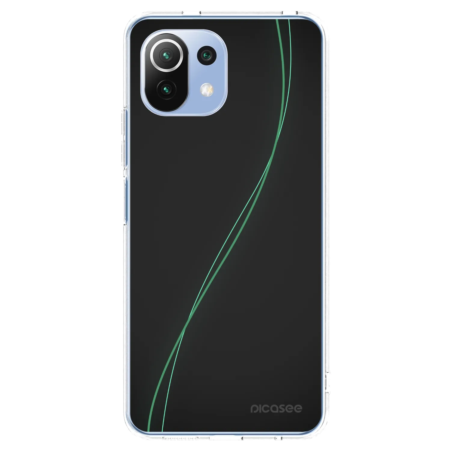 Picasee Xiaomi 11 Lite 5G NE Hülle - Transparentes Silikon - Be Different