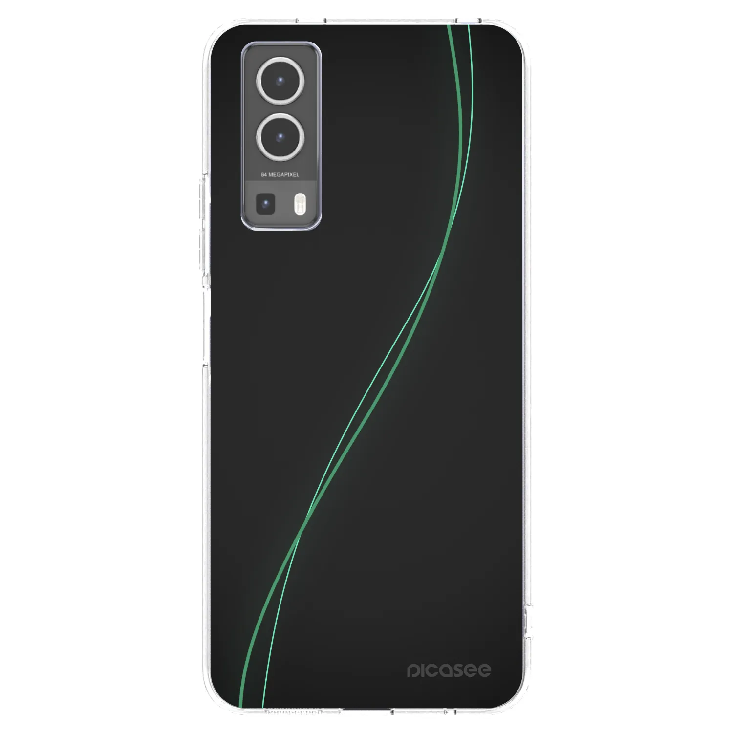 Picasee Vivo Y72 5G Hülle - Transparentes Silikon - Be Different