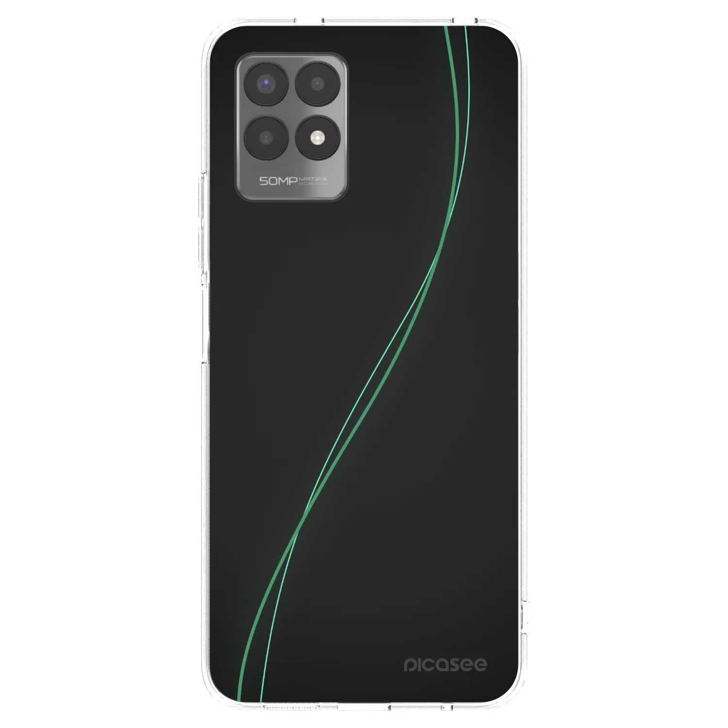 Picasee Realme 8i Hülle - Transparentes Silikon - Be Different