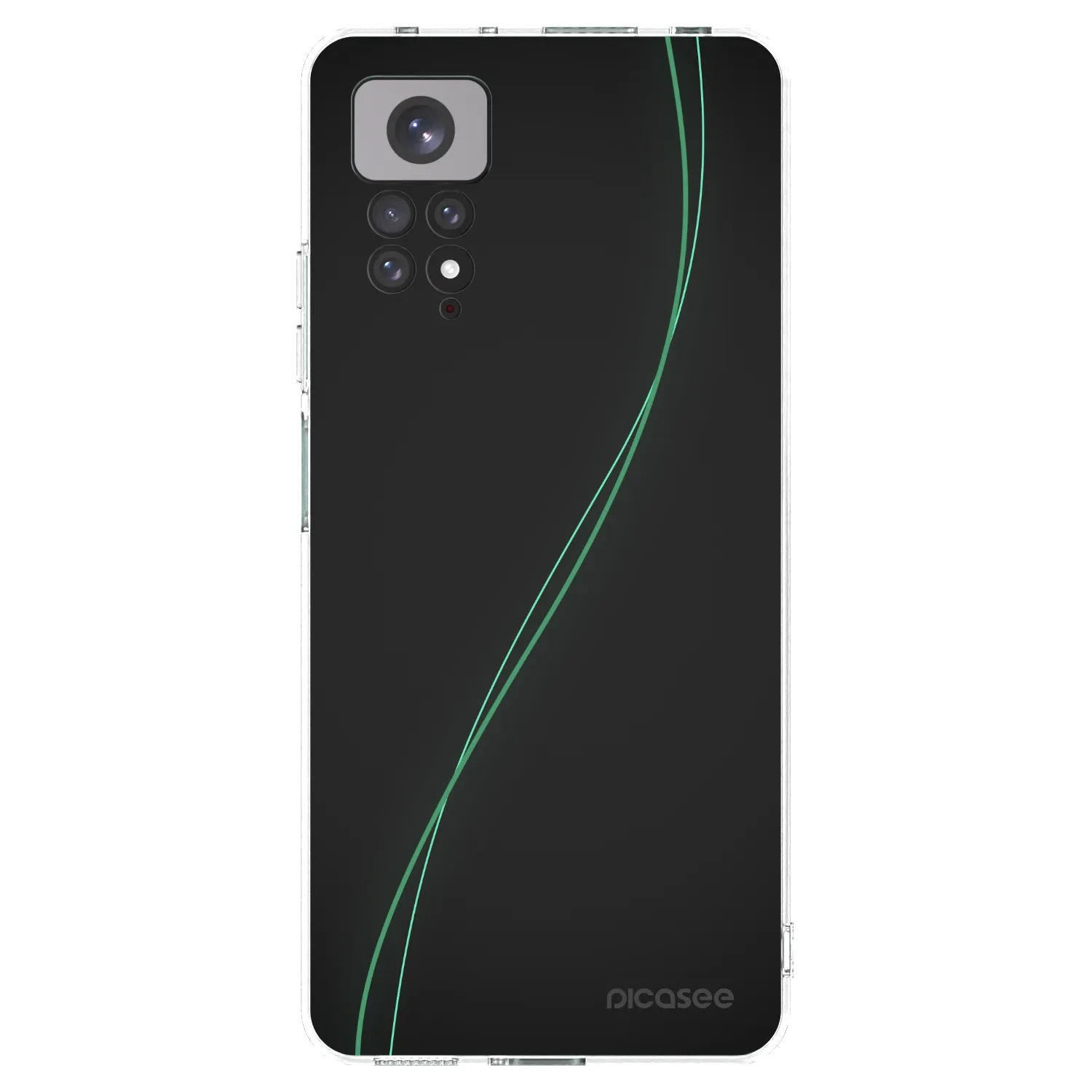 Picasee Xiaomi Redmi Note 11 Hülle - Transparentes Silikon - Be Different