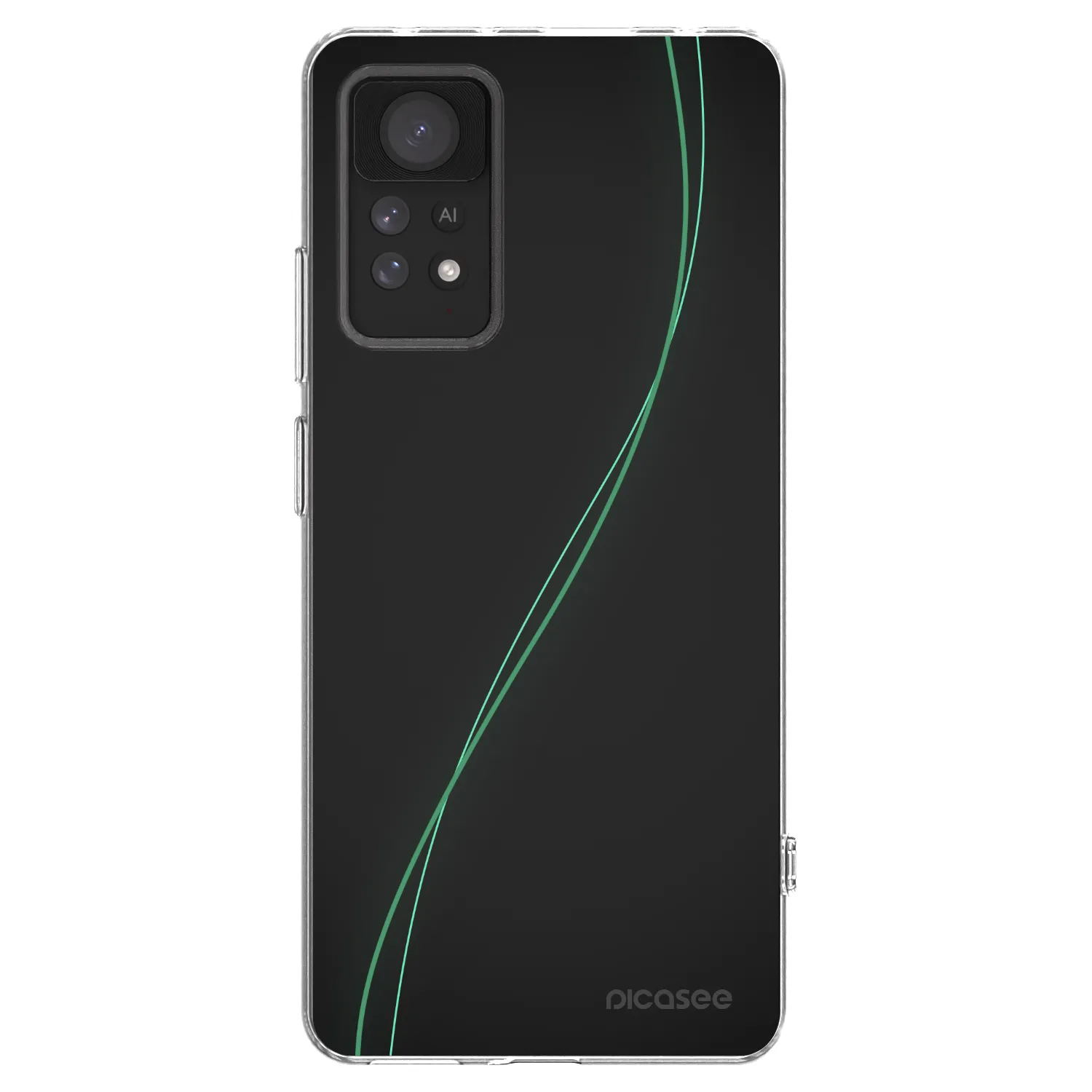 Picasee Xiaomi Redmi Note 11 Pro 5G Hülle - Transparentes Silikon - Be Different