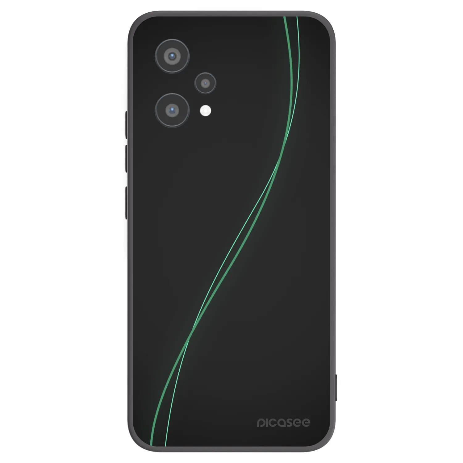 Picasee Realme 9 Pro 5G Hülle - Schwarzes Silikon - Be Different