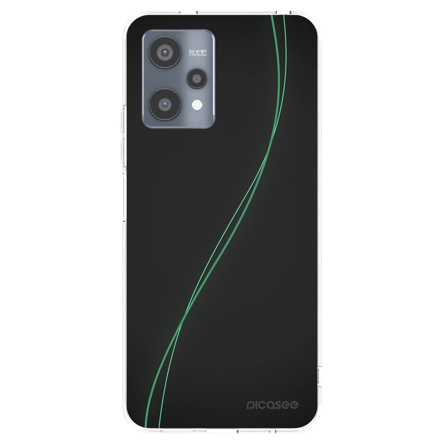 Picasee Realme 9 Pro 5G Hülle - Transparentes Silikon - Be Different