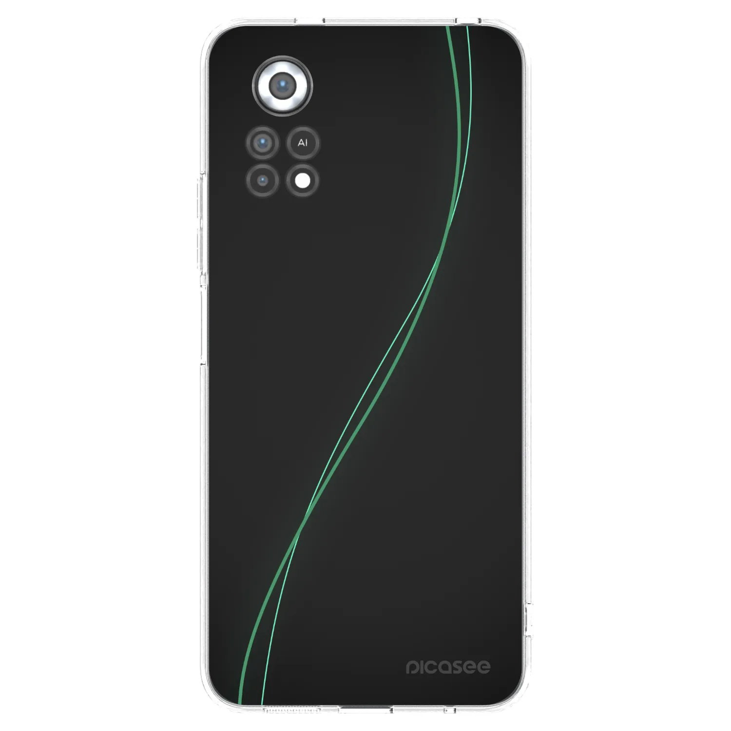 Picasee Xiaomi Poco X4 Pro 5G Hülle - Transparentes Silikon - Be Different