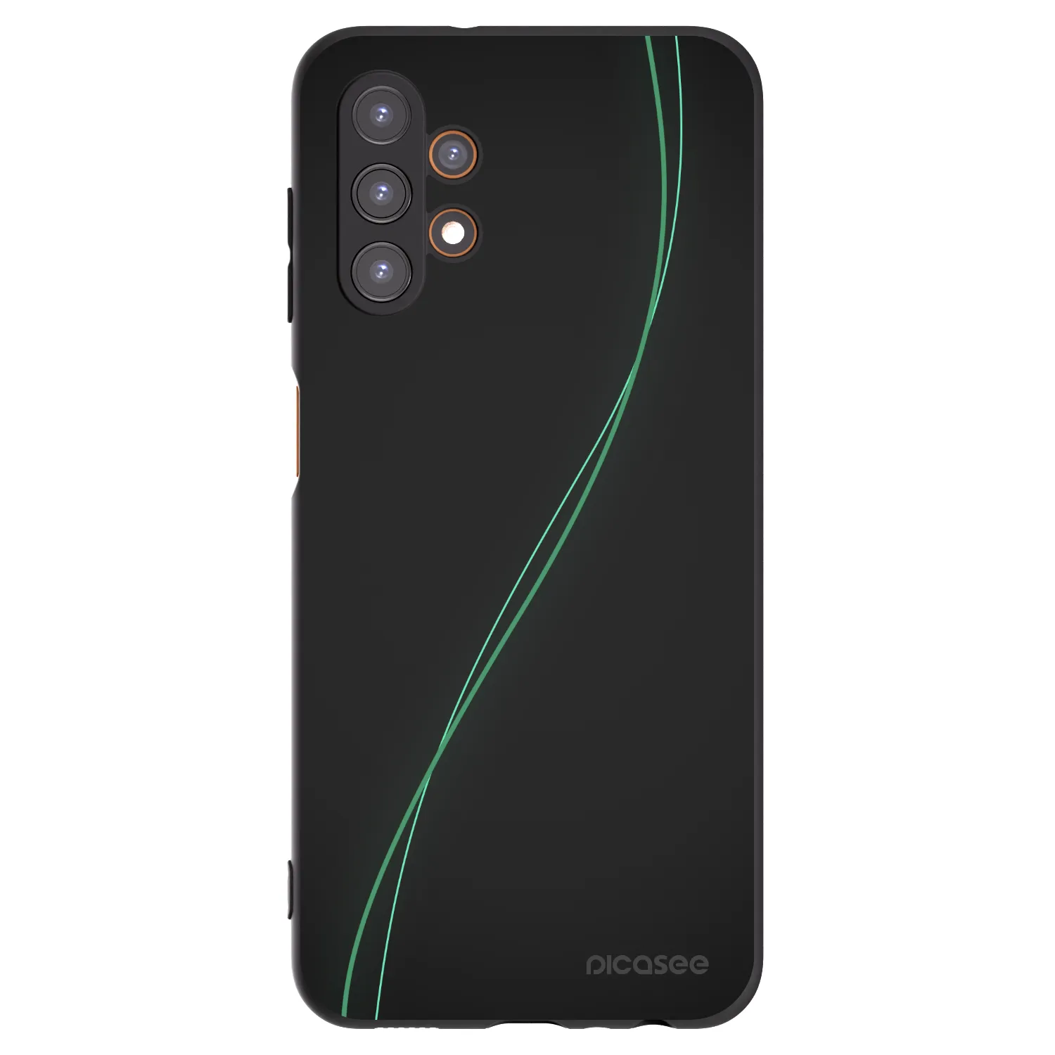 Picasee Samsung Galaxy A13 4G A135 Hülle - Schwarzes Silikon - Be Different