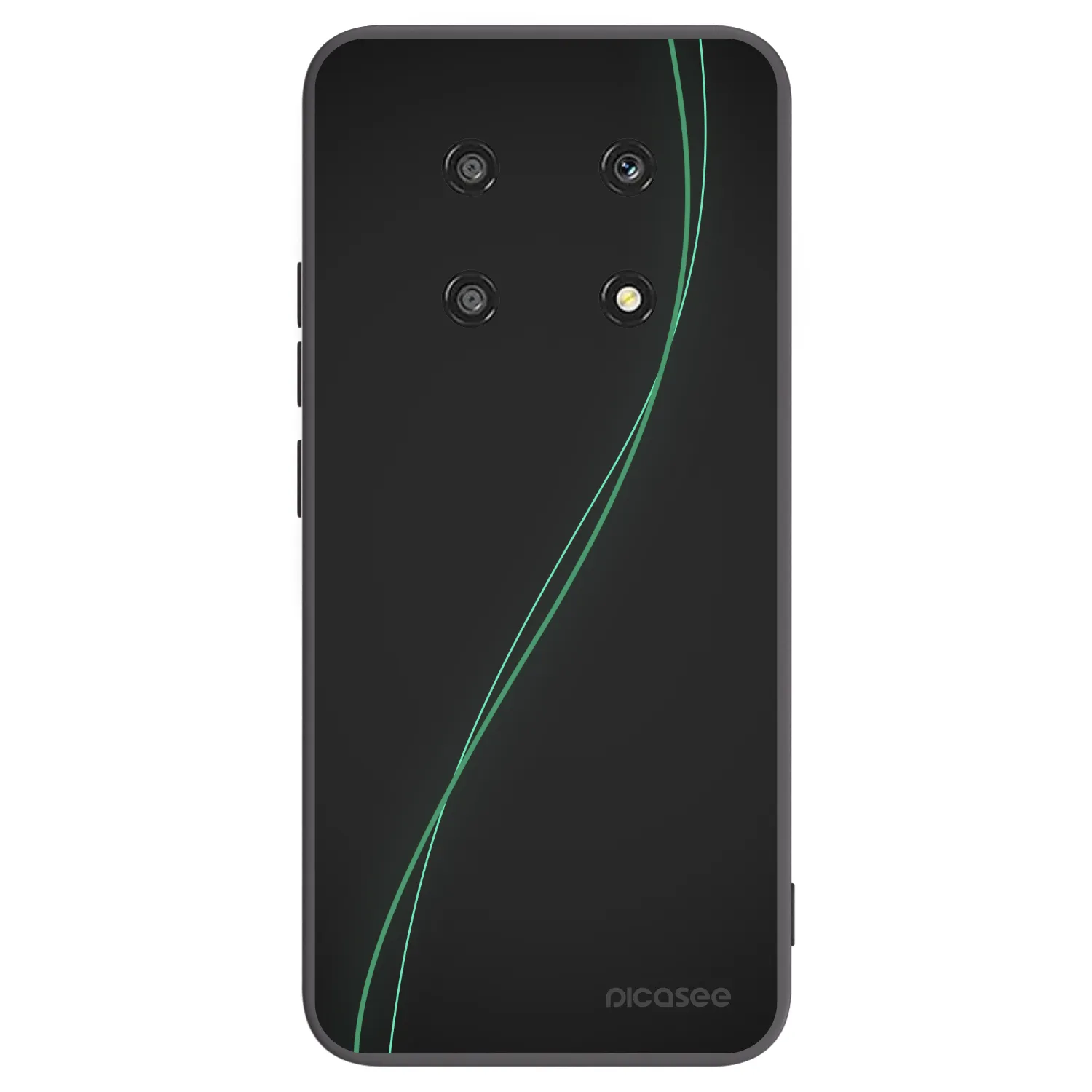 Picasee Honor Magic4 Lite 5G Hülle - Schwarzes Silikon - Be Different
