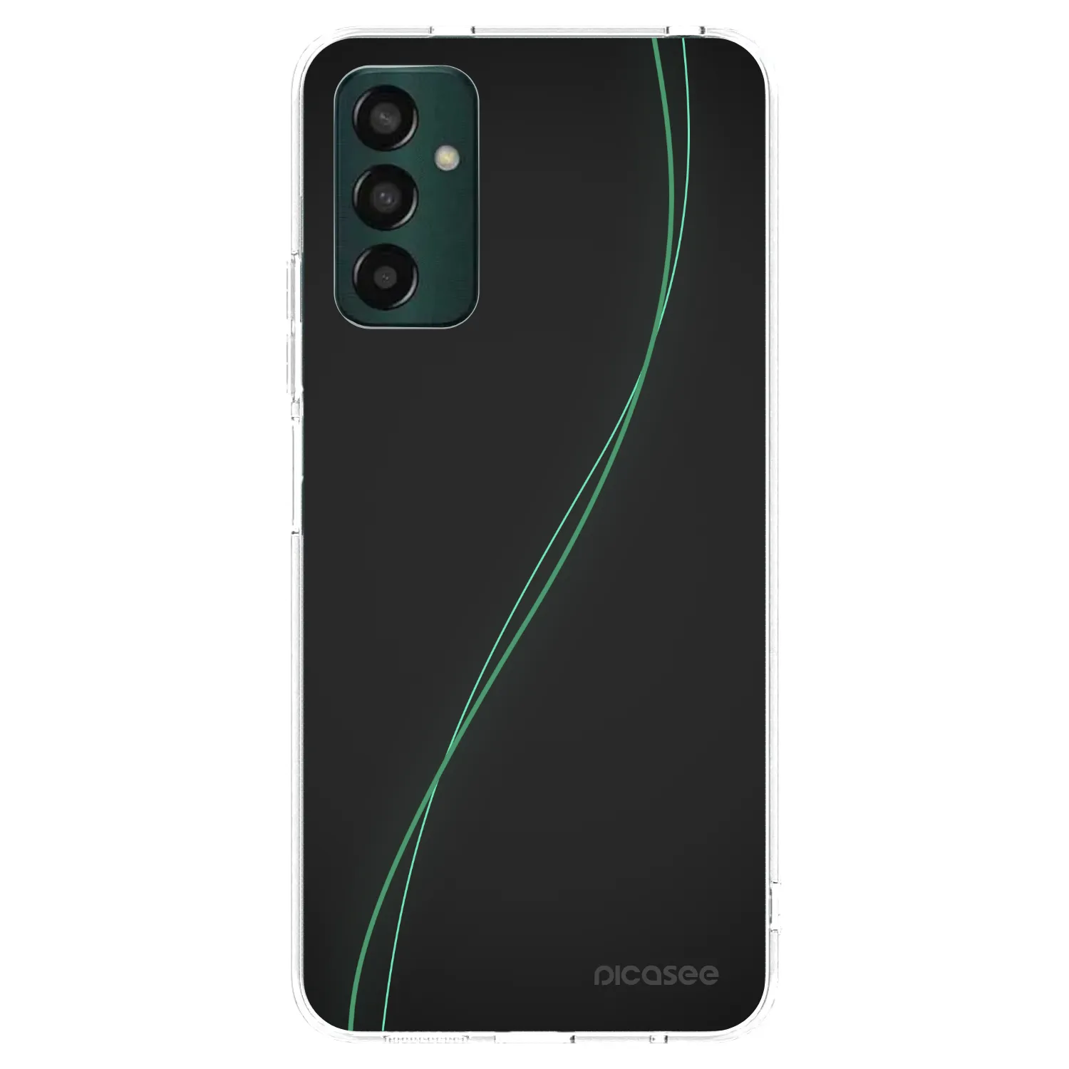 Picasee Samsung Galaxy M13 M135F Hülle - Transparentes Silikon - Be Different