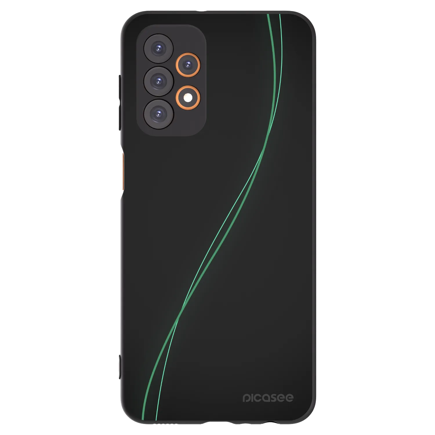 Picasee Samsung Galaxy A23 A236B 5G Hülle - Schwarzes Silikon - Be Different