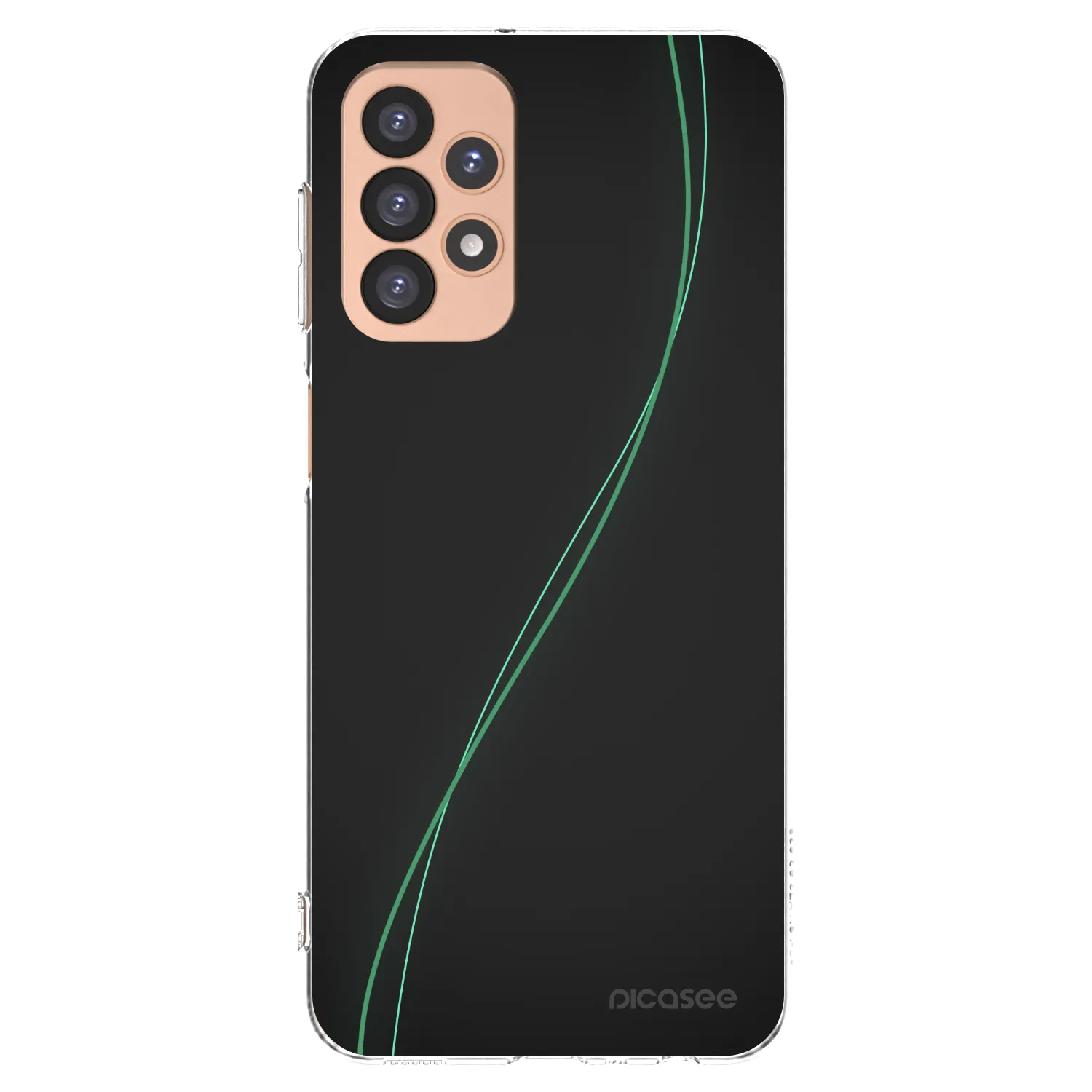 Picasee Samsung Galaxy A23 A236B 5G Hülle - Transparentes Silikon - Be Different