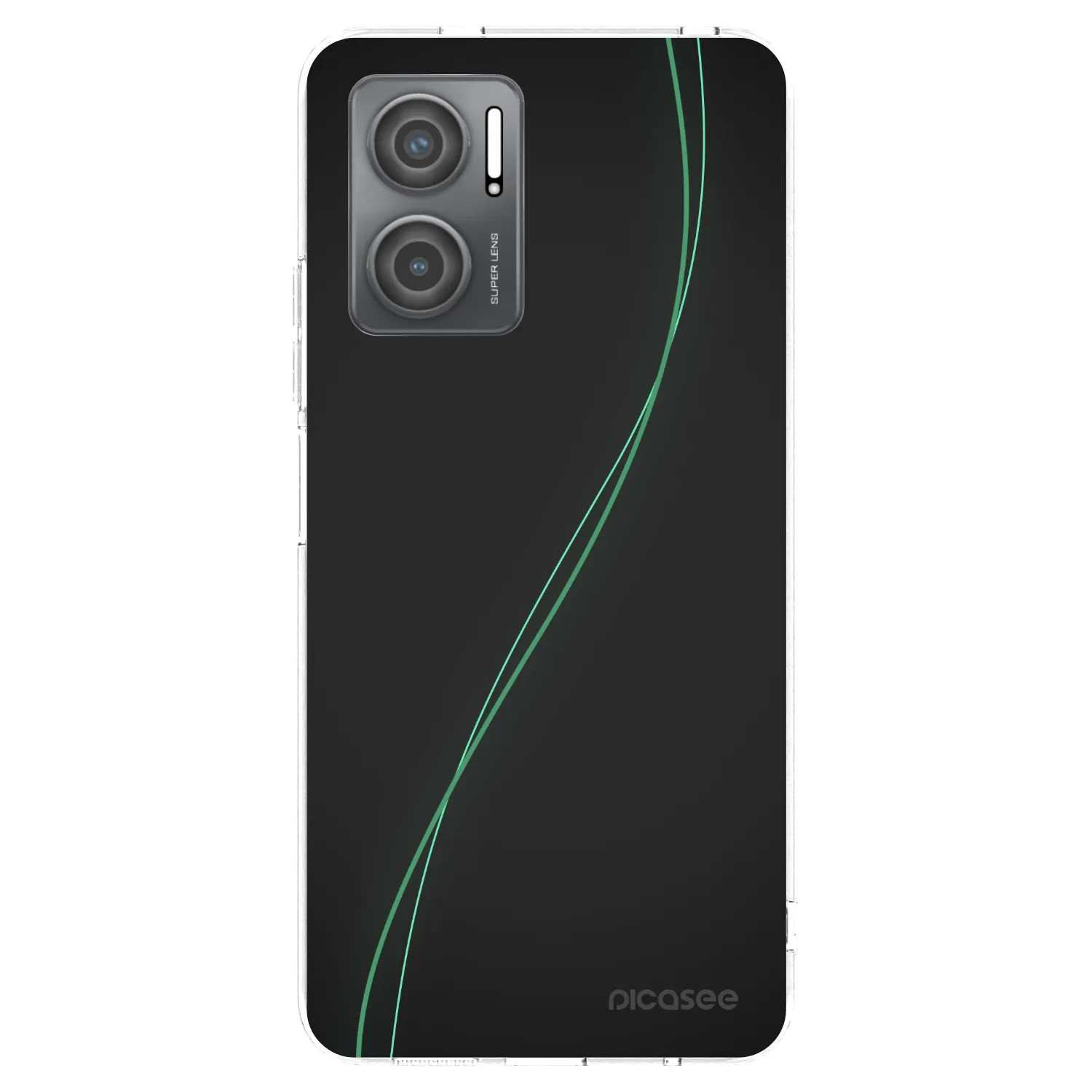 Picasee Xiaomi Redmi 10 5G Hülle - Transparentes Silikon - Be Different