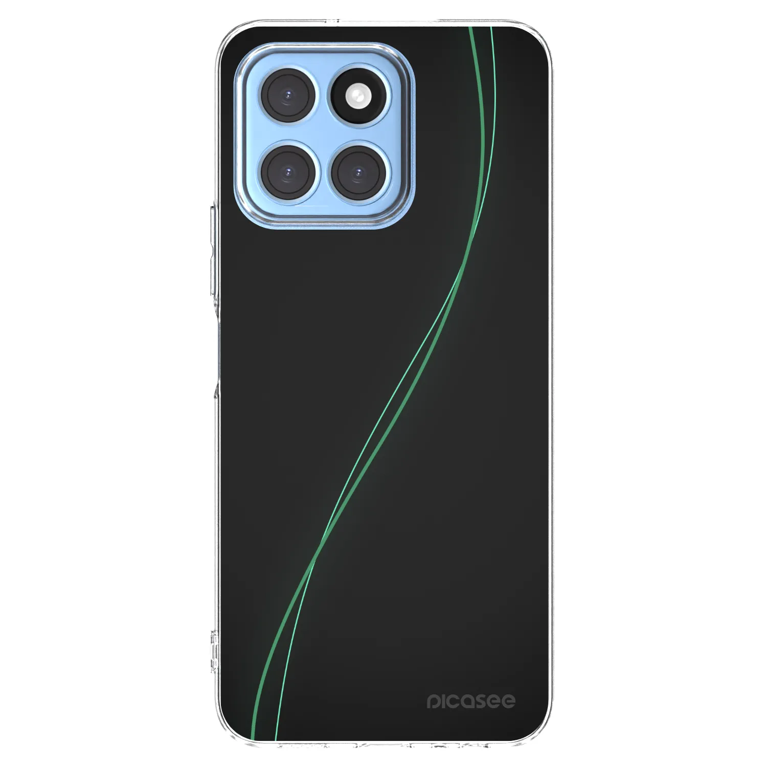 Picasee Honor X8 5G Hülle - Transparentes Silikon - Be Different