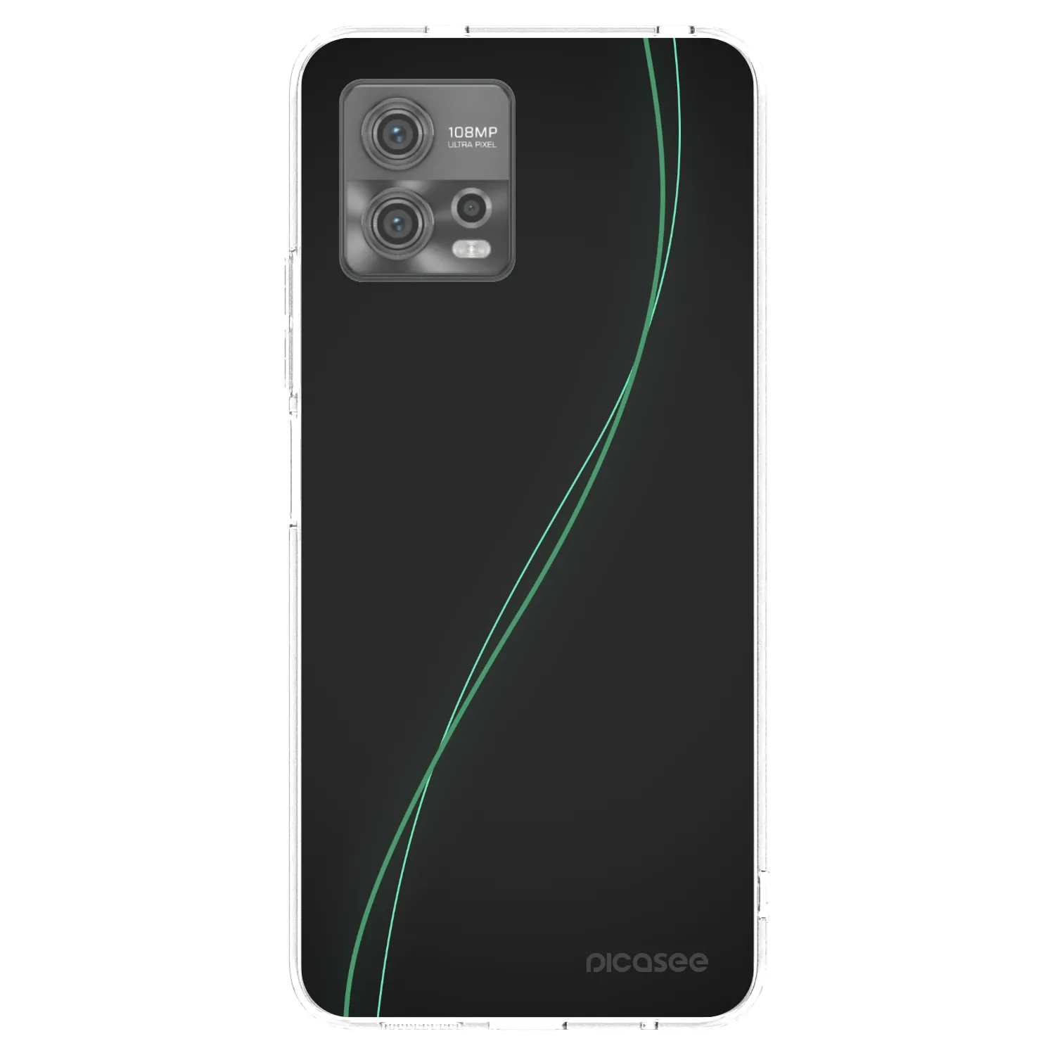 Picasee Motorola Moto G72 Hülle - Transparentes Silikon - Be Different