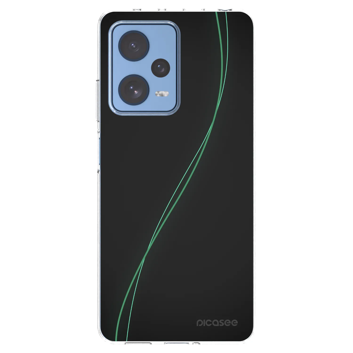Picasee Xiaomi Redmi Note 12 Pro 5G Hülle - Transparentes Silikon - Be Different