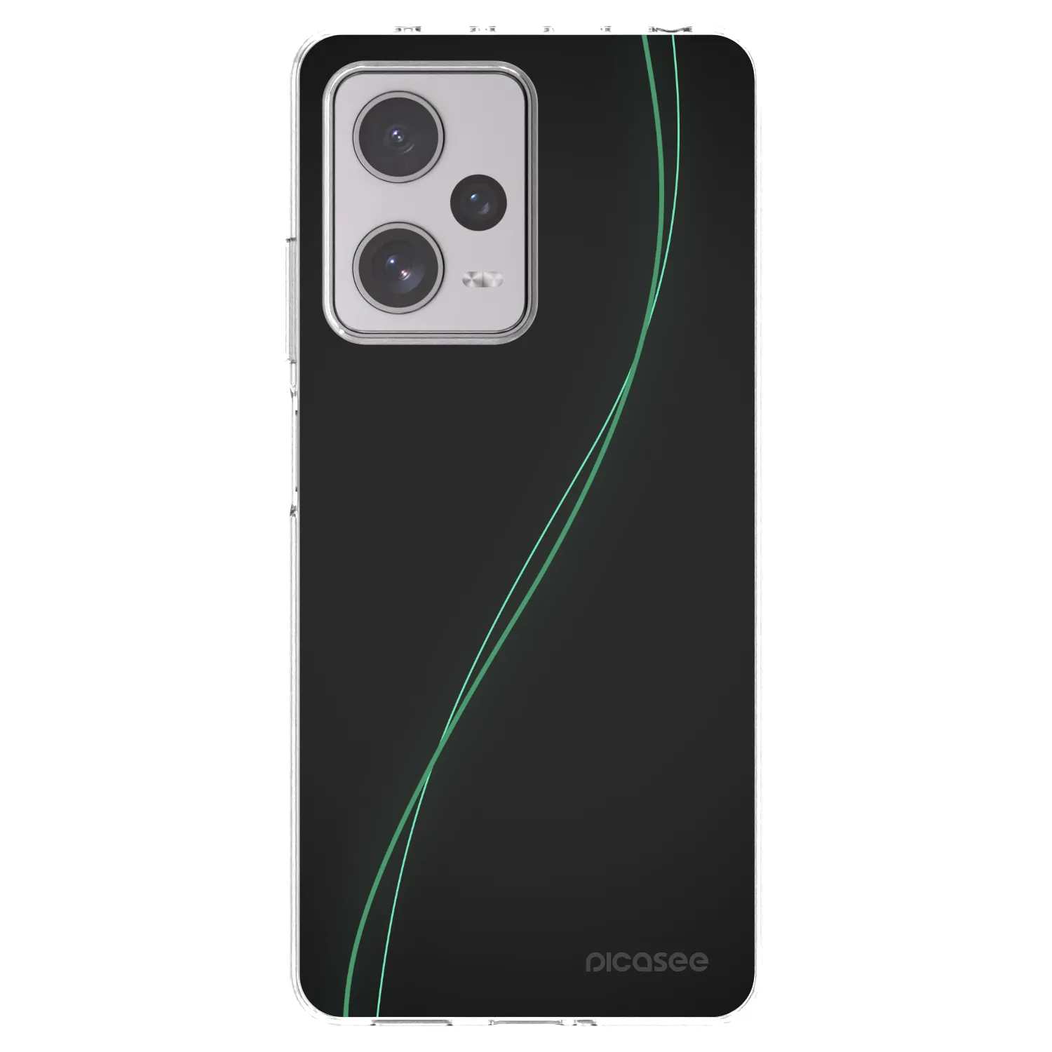 Picasee Xiaomi Redmi Note 12 Pro+ 5G Hülle - Transparentes Silikon - Be Different