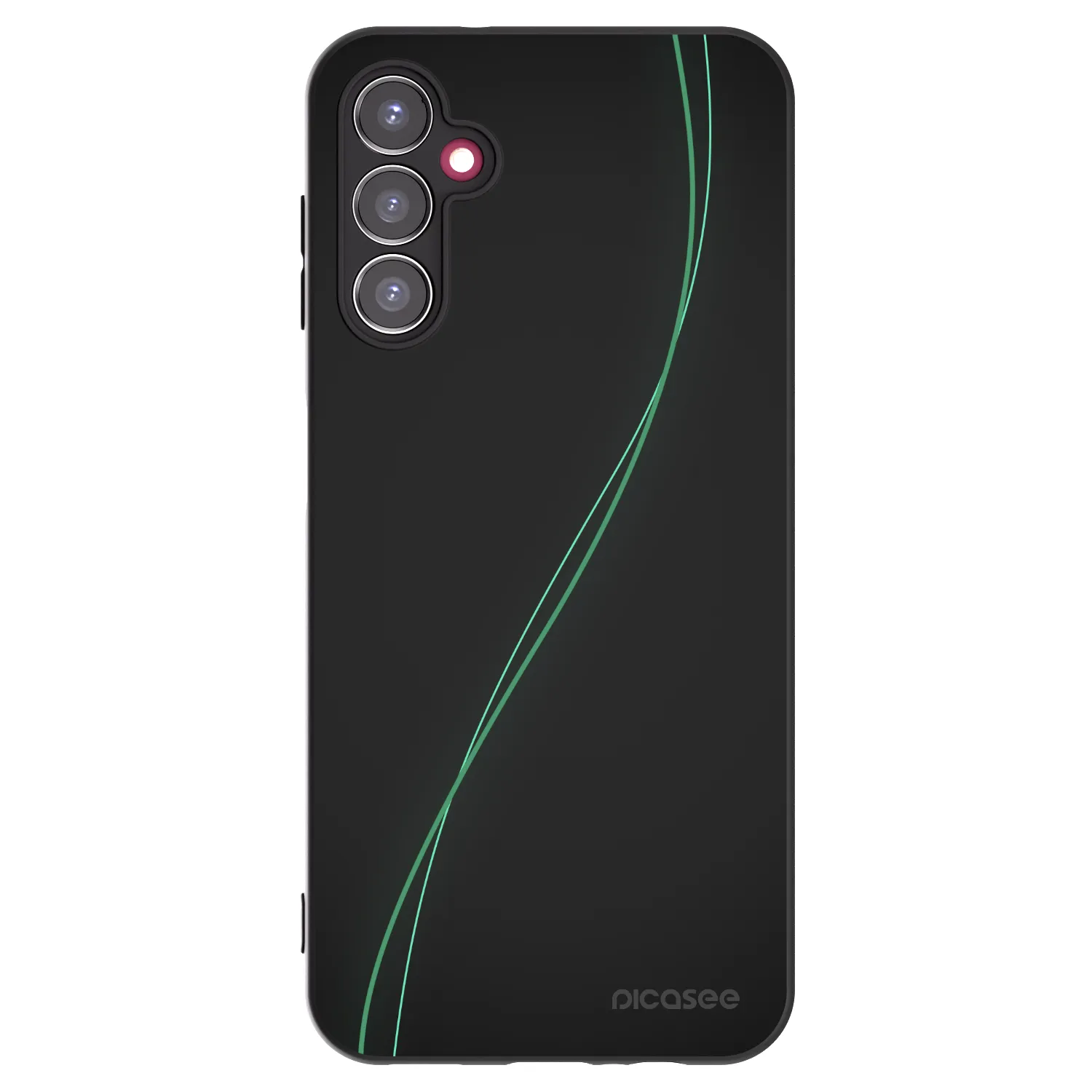 Picasee Samsung Galaxy A14 5G A146P Hülle - Schwarzes Silikon - Be Different