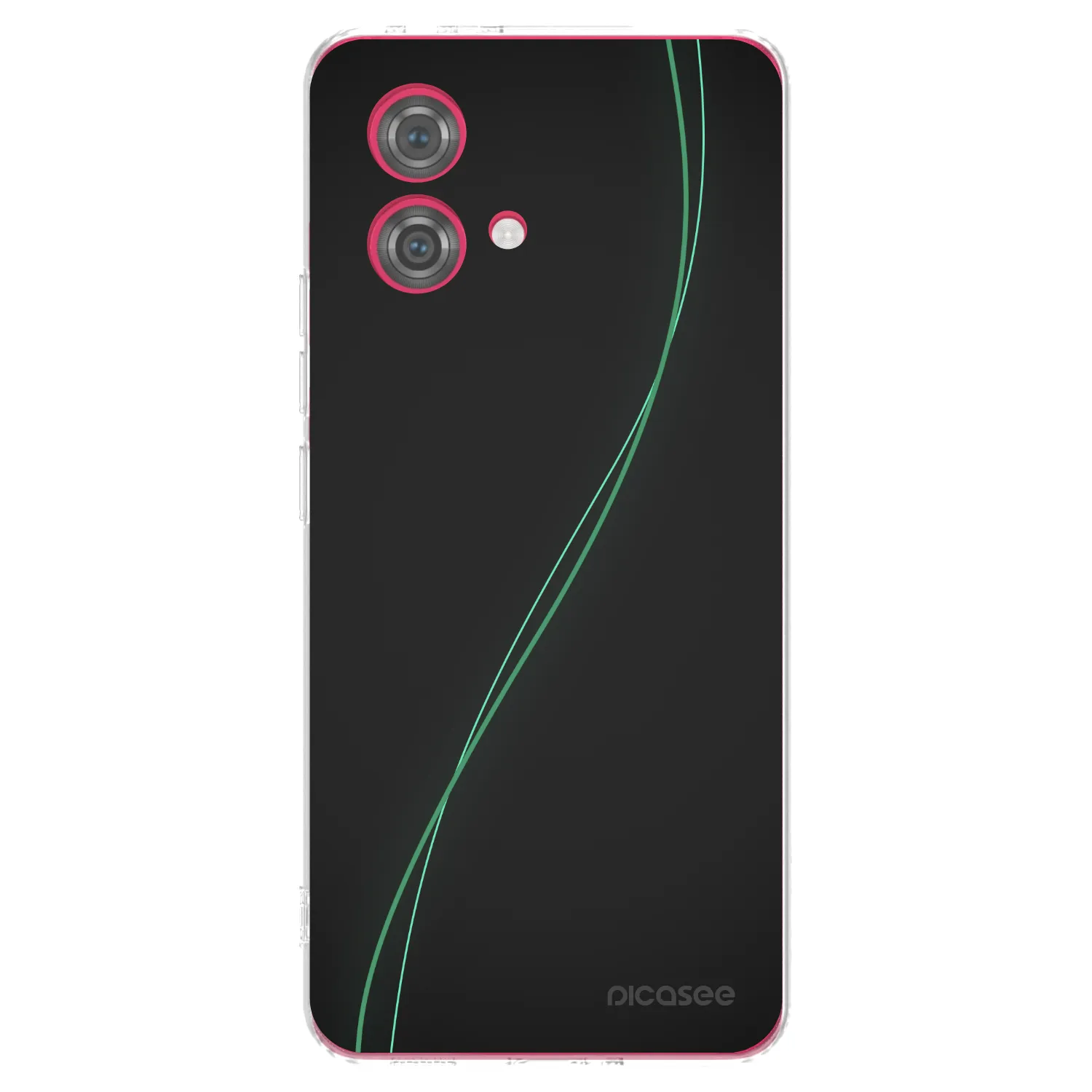 Picasee Motorola Moto G84 5G Hülle - Transparentes Silikon - Be Different