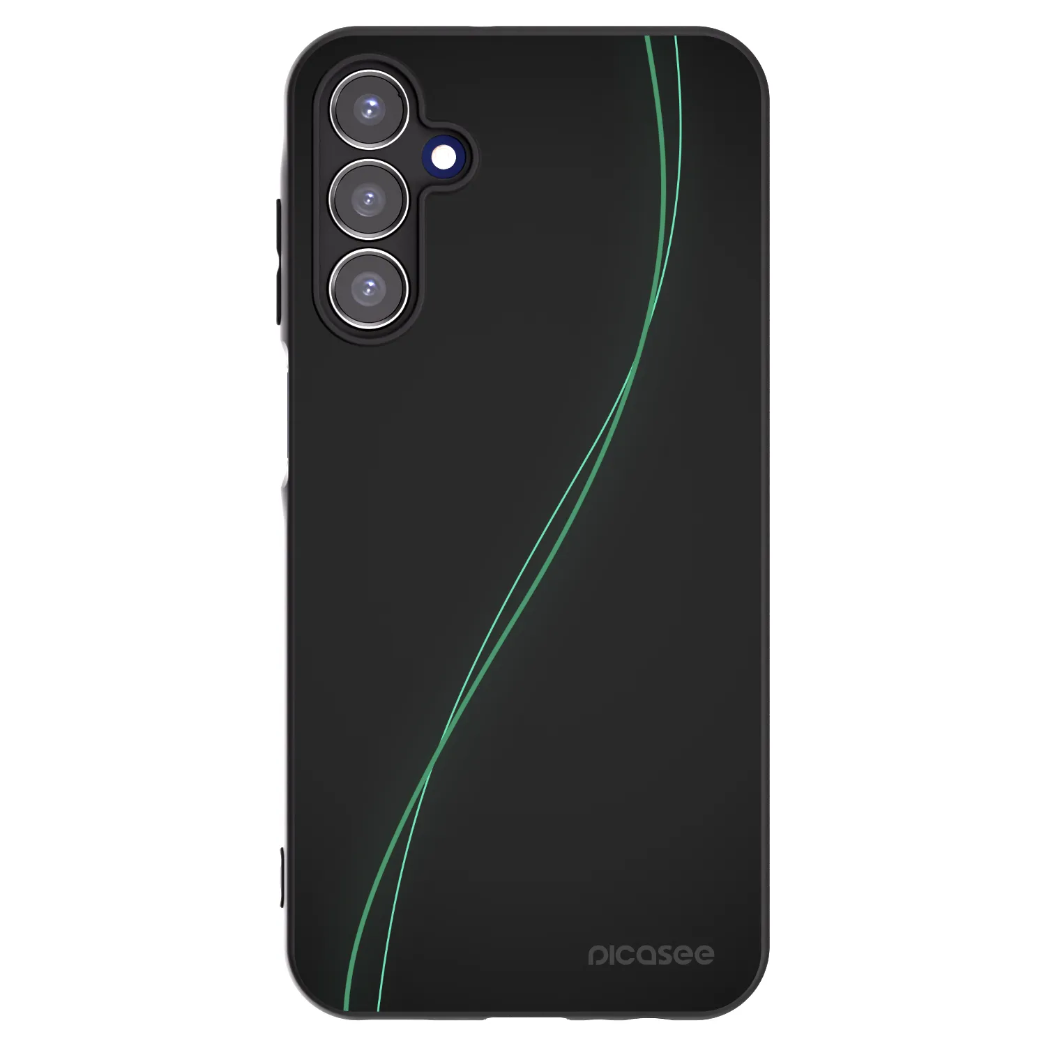 Picasee Samsung Galaxy A15 A156B 5G Hülle - Schwarzes Silikon - Be Different