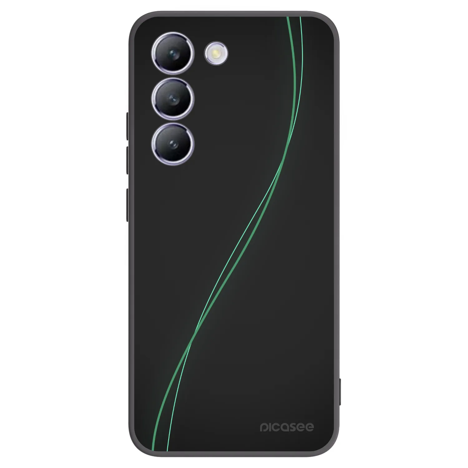 Picasee Vivo V40 SE 5G Hülle - Schwarzes Silikon - Be Different